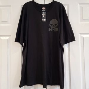 Harley Davidson Men's T-Shirt 3X Black